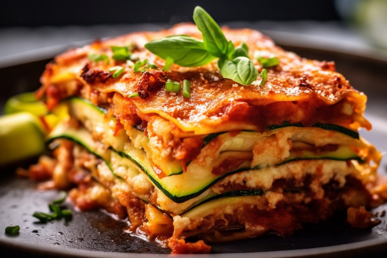 Low Carb Zucchini-Lasagne