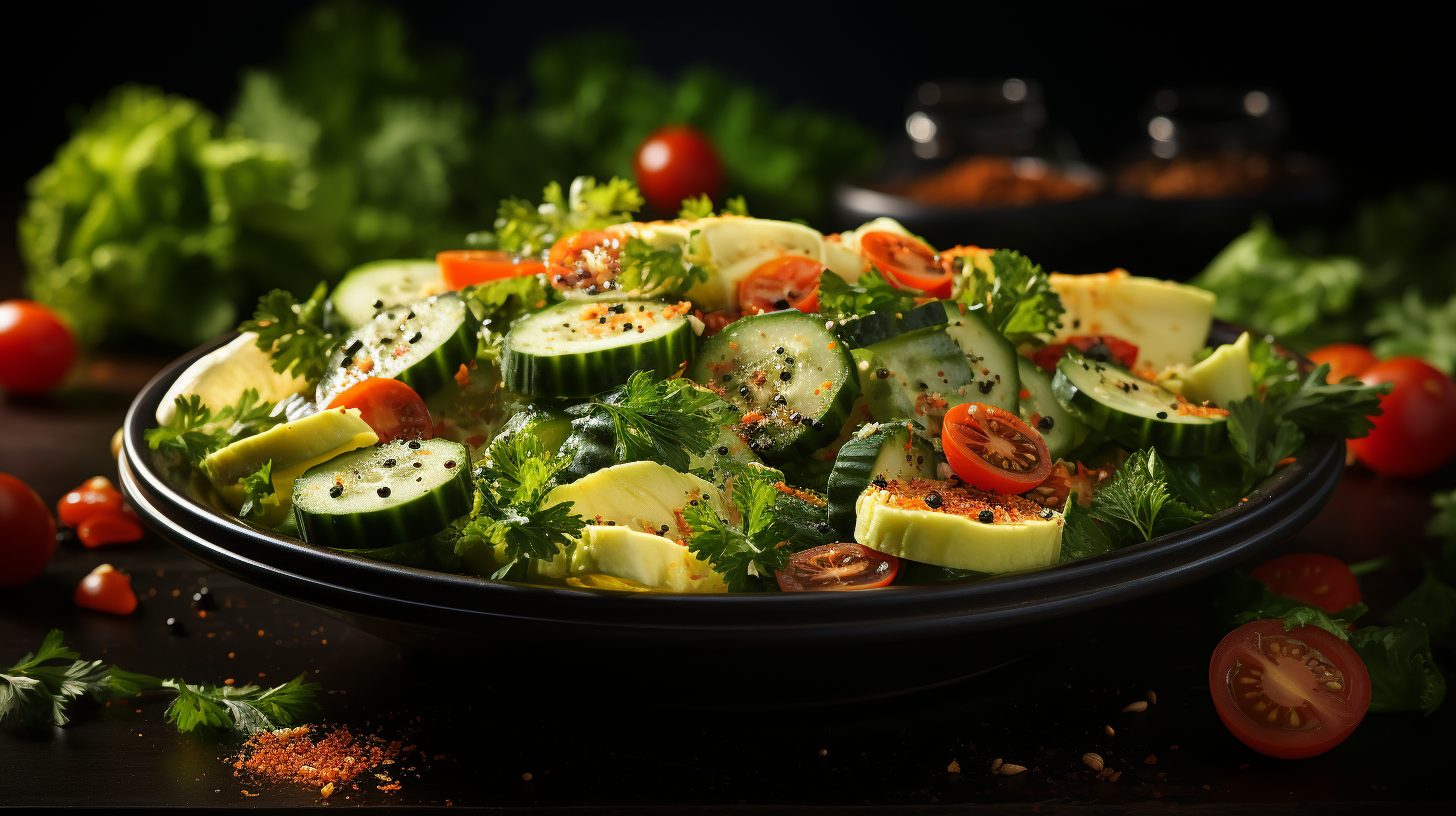 Low Carb Blattsalat: perfekt zum Grillen