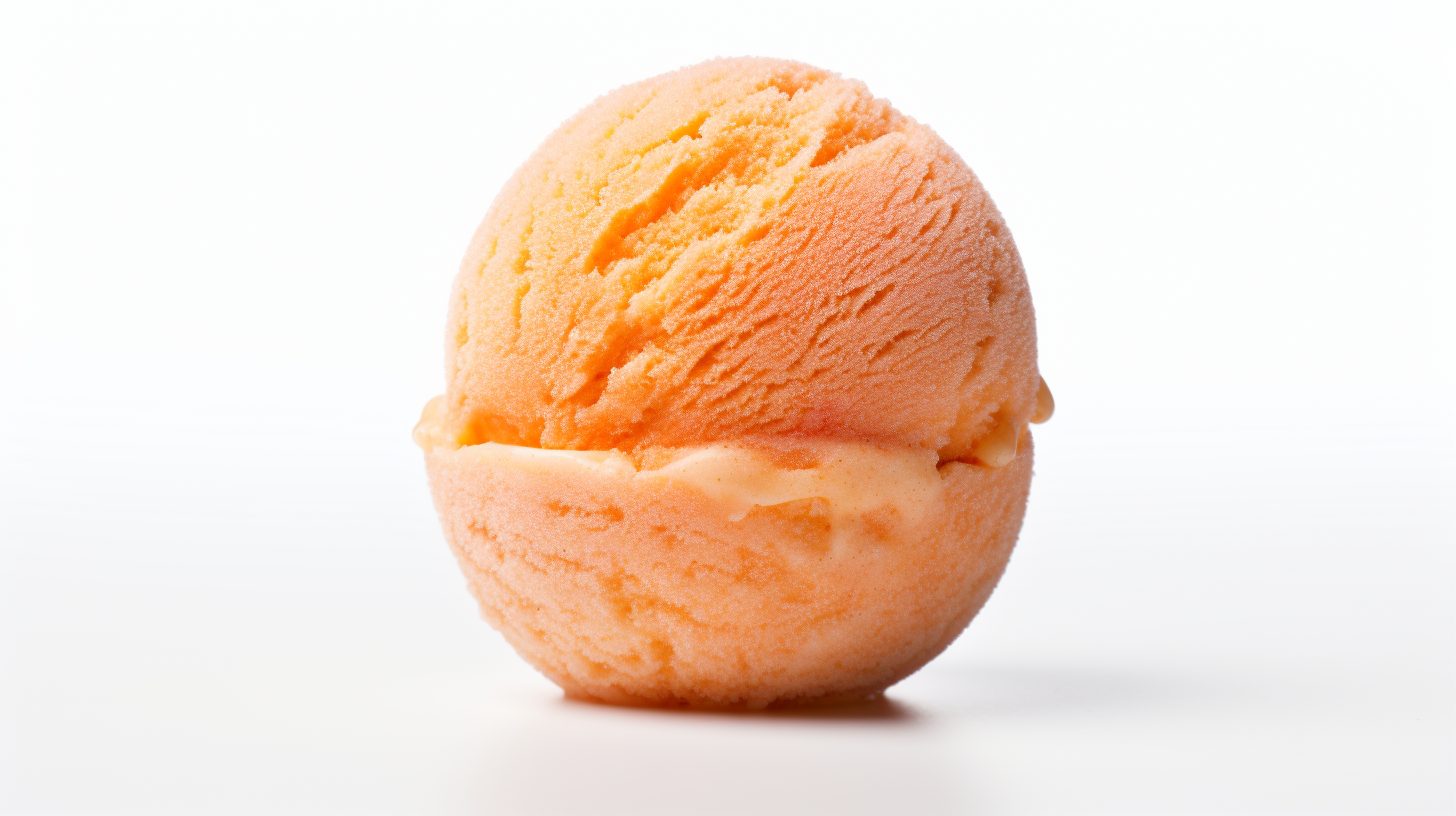 Pfirsich Sorbet Eis für die Ninja Creami