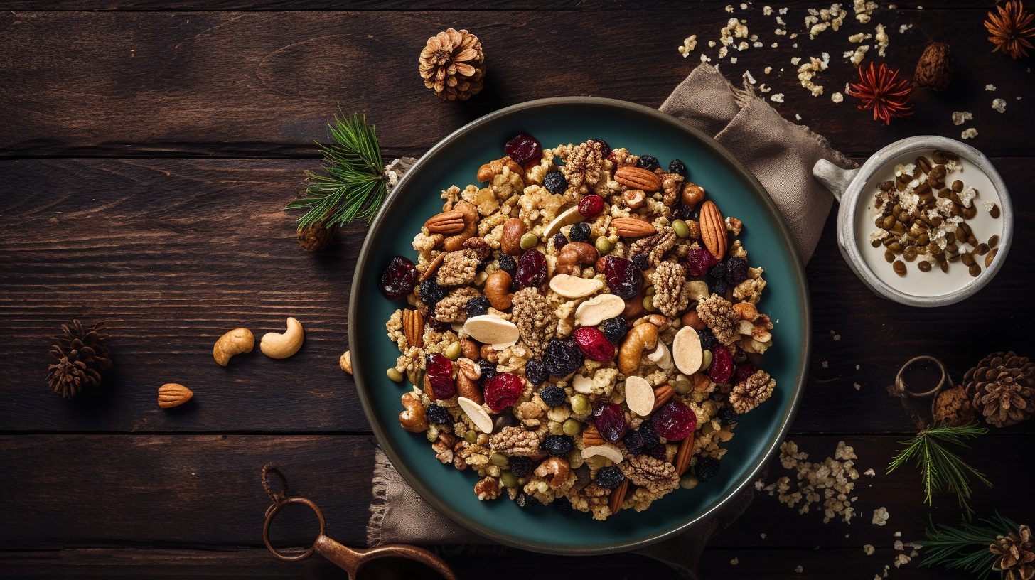 Granola ohne Zucker