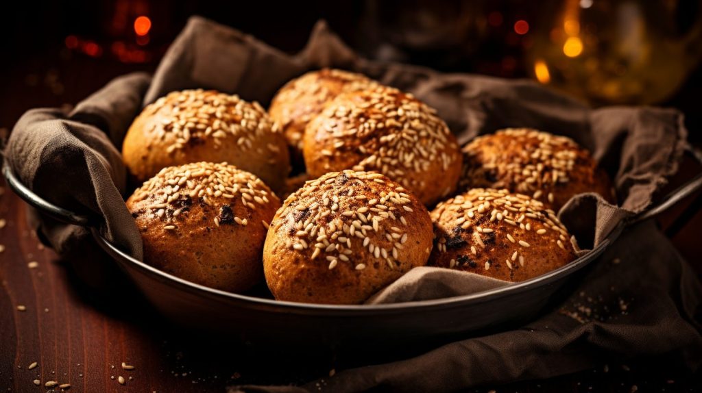 Low Carb Brötchen mit Saaten