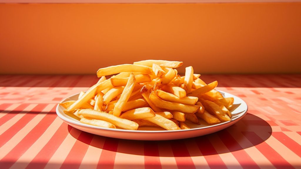 Pommes in der Heißluftfriteuse selbst machen