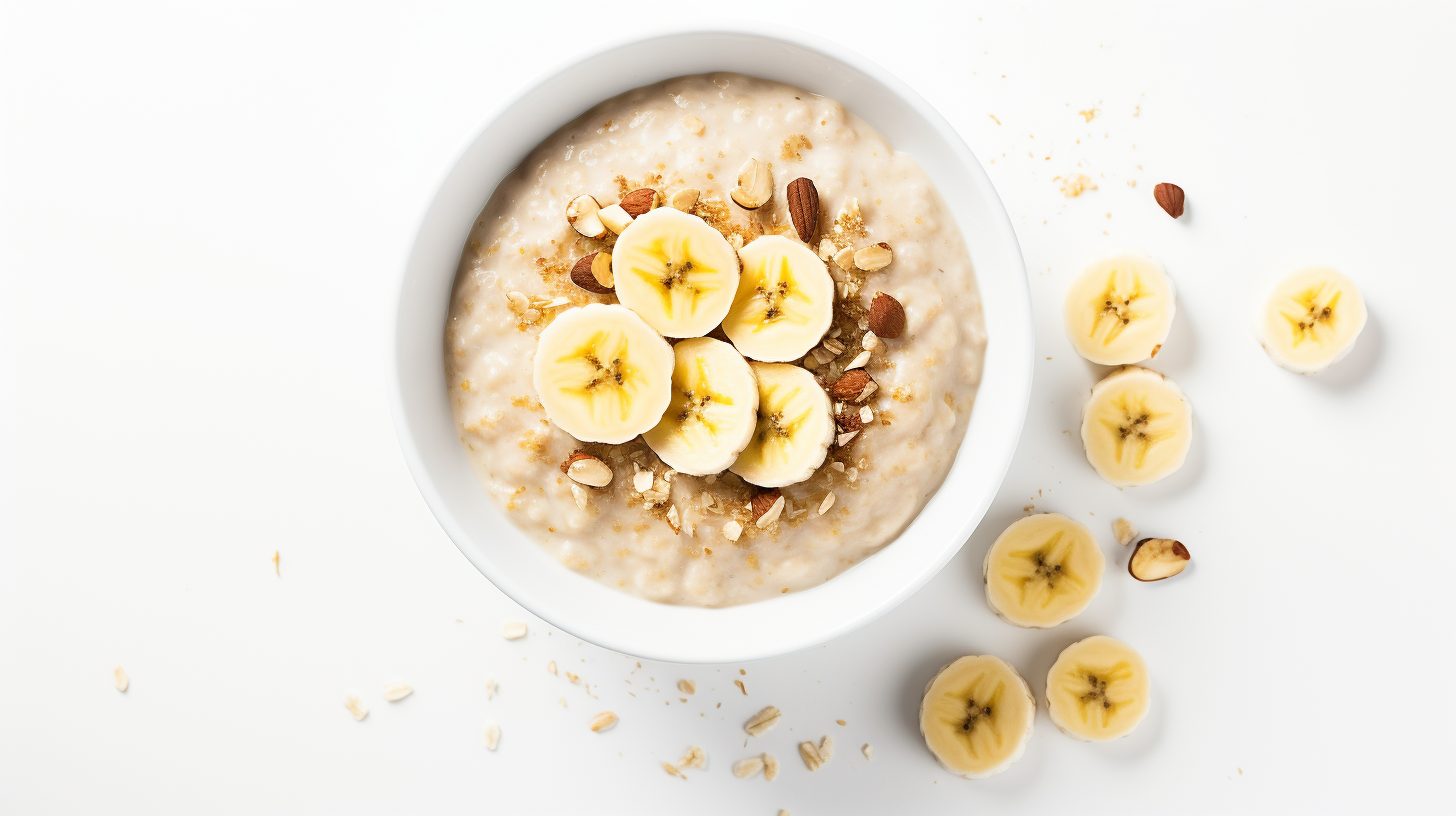 Bananenbrot-Porridge