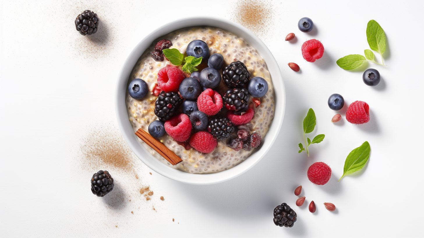 Beeren Porridge Beerenexplosion