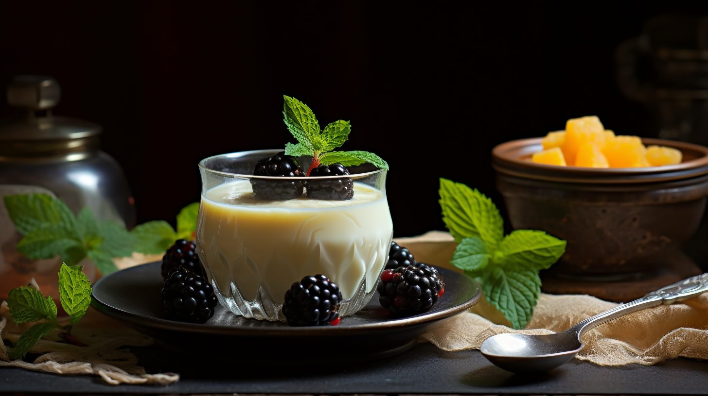 Zuckerfreier Protein-Grießpudding