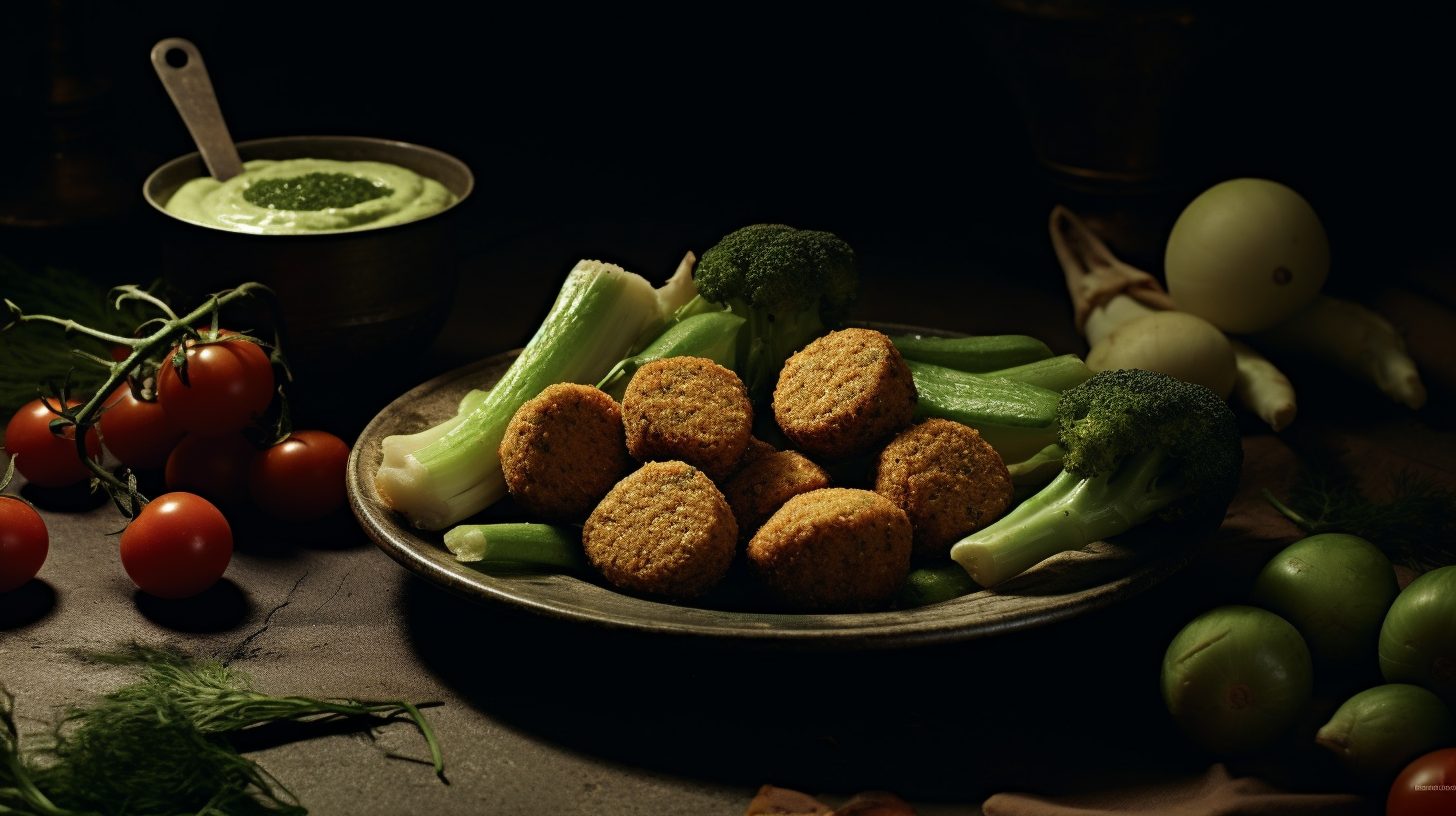 High Protein Falafel
