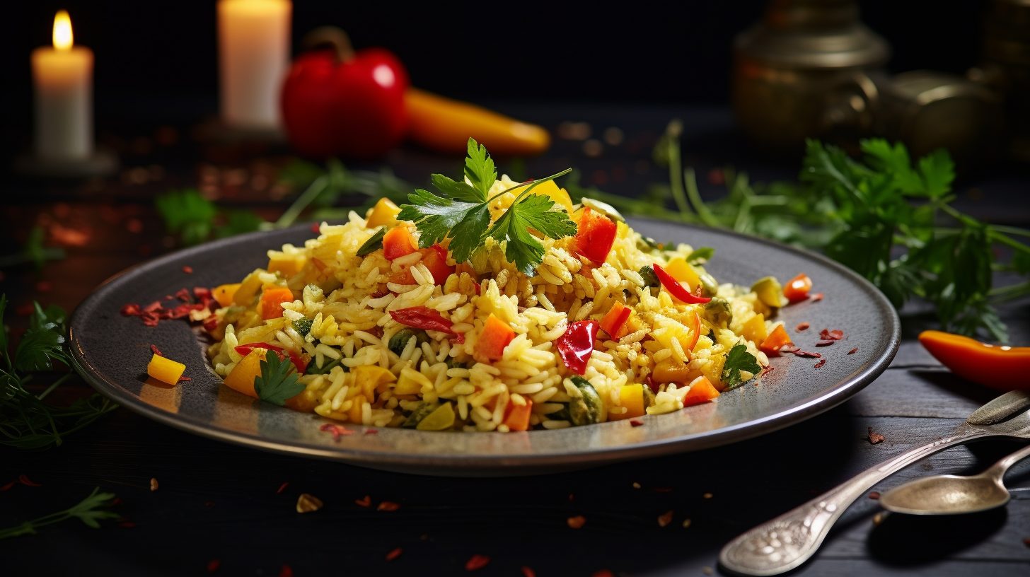 Reissalat mit Curry - Eine kulinarische Geschmacksexplosion