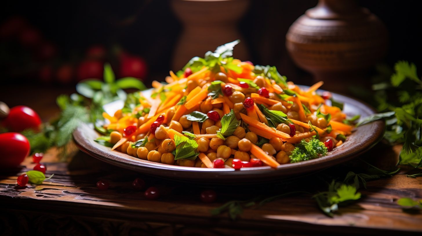 Veganer Karottensalat